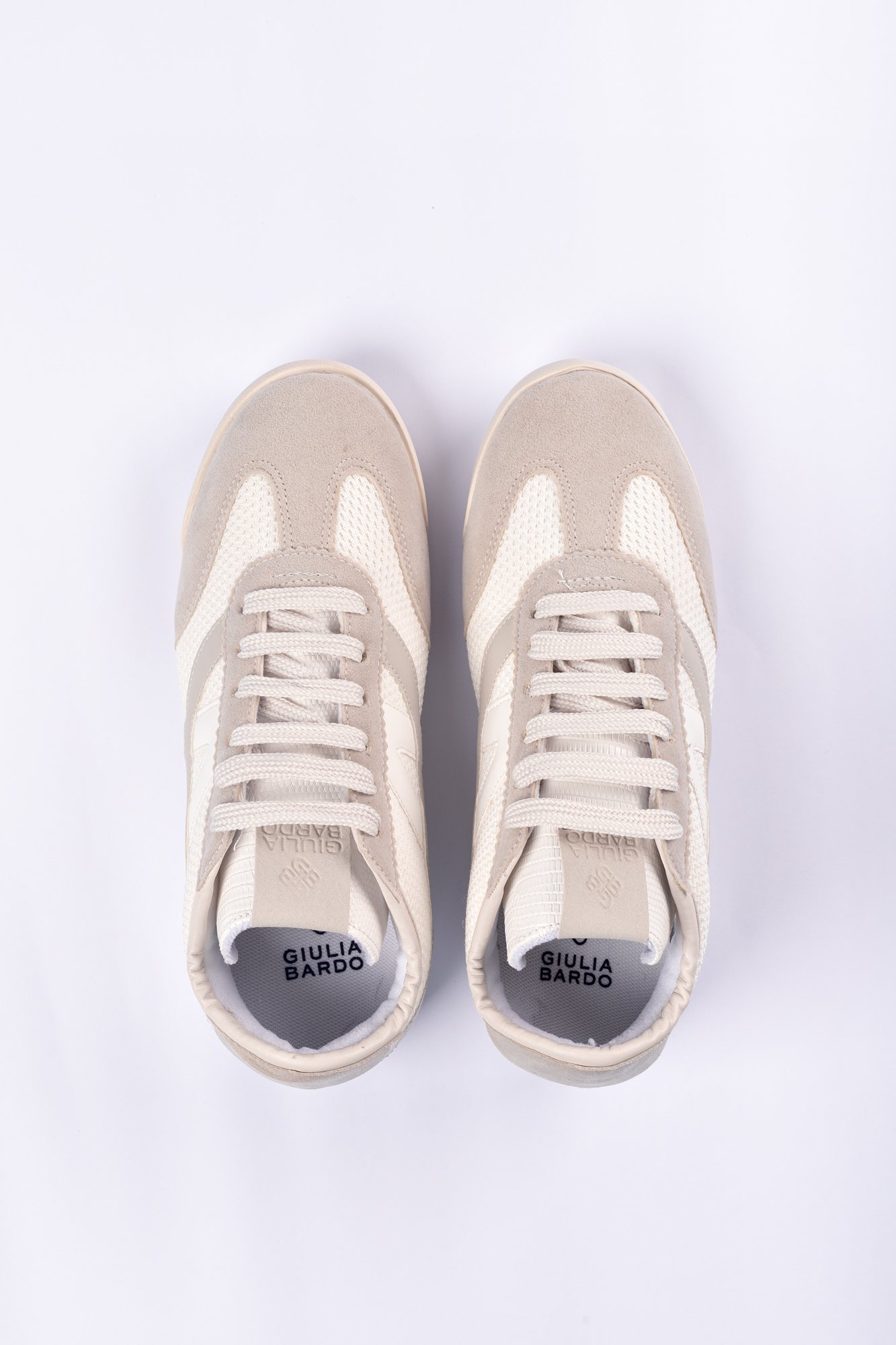 Tênis Chuteira Dafne Retro Branco/Cinza 2