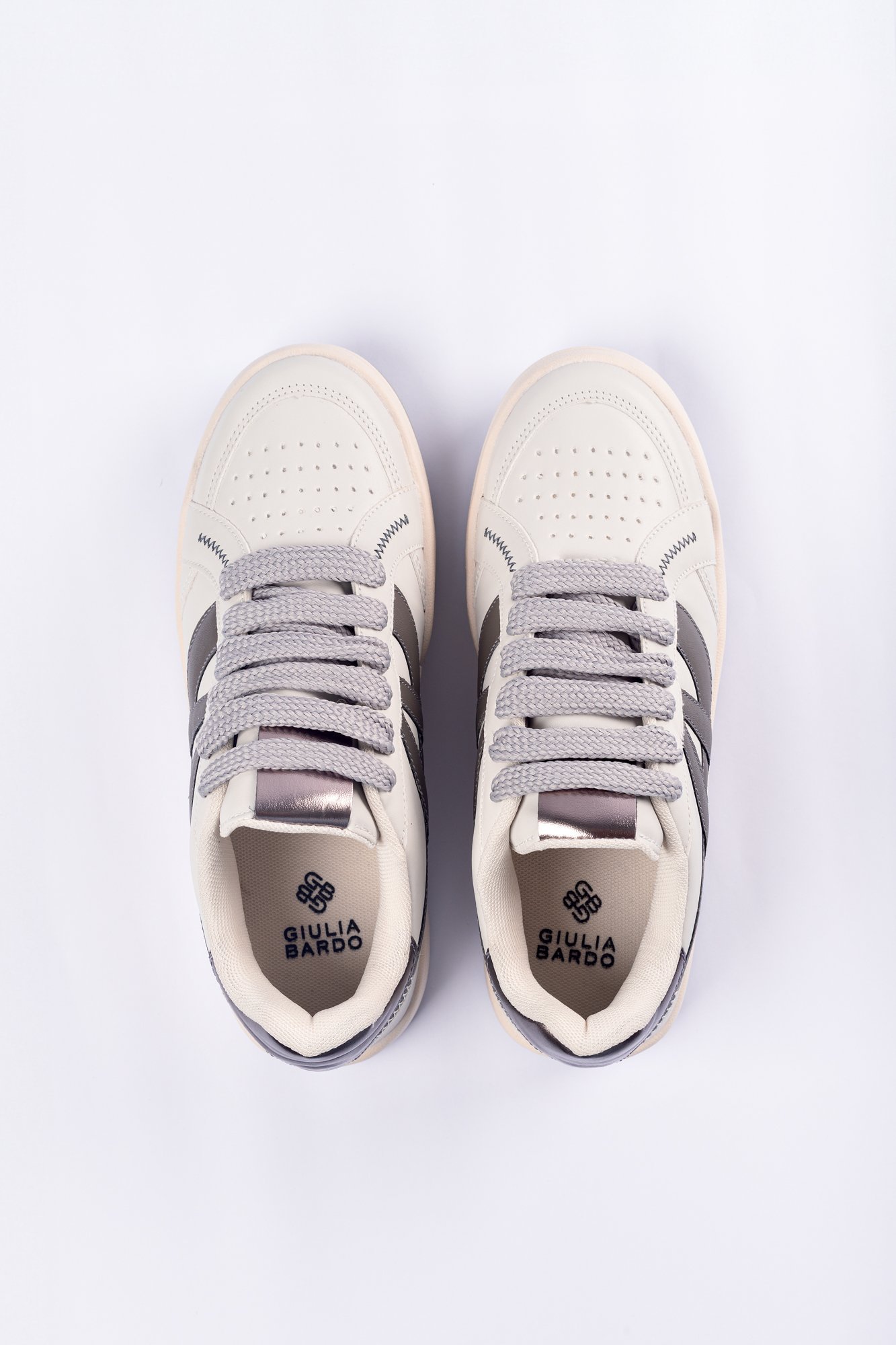 Tênis Casual Adeline Cinza 3