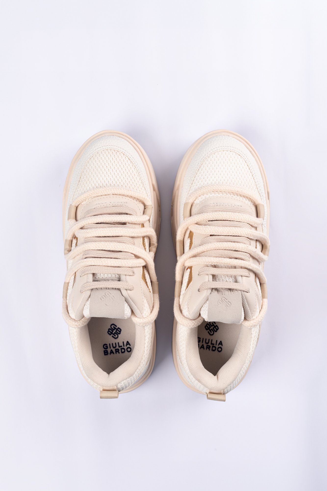 Tênis Flatform Louise Bege 3