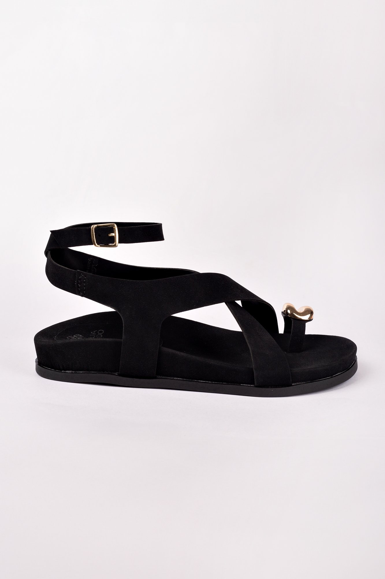 Sandália Papete Tania em Camurça