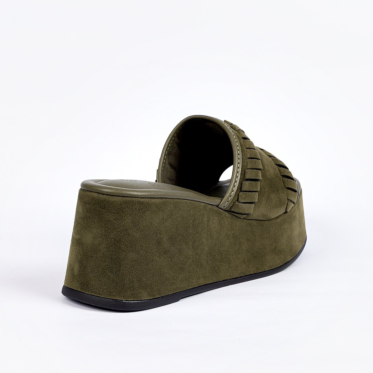 Tamanco Plataforma Liz Verde 4