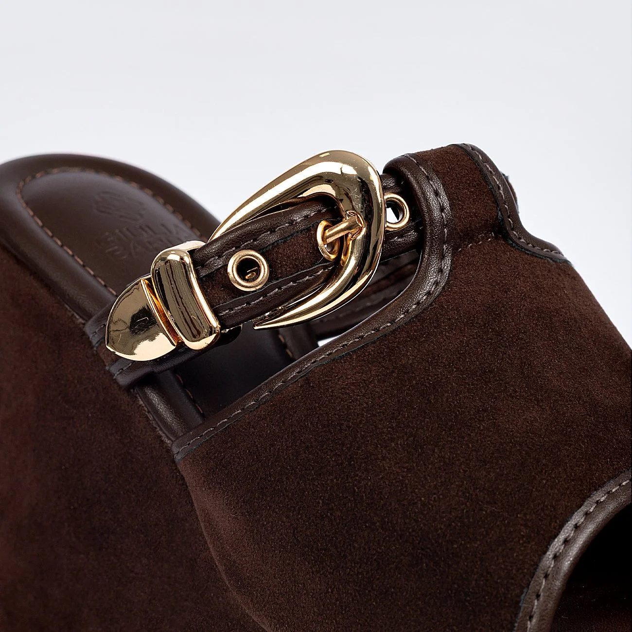 Tamanco Plataforma Sol Marrom 7