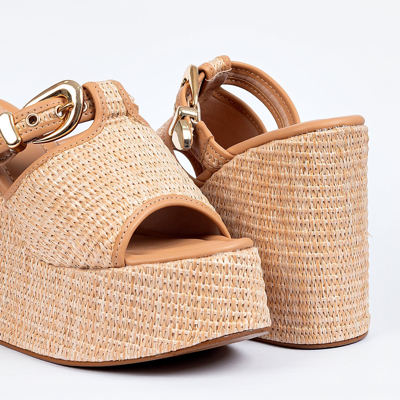 Tamanco Plataforma Sol Laranja 5