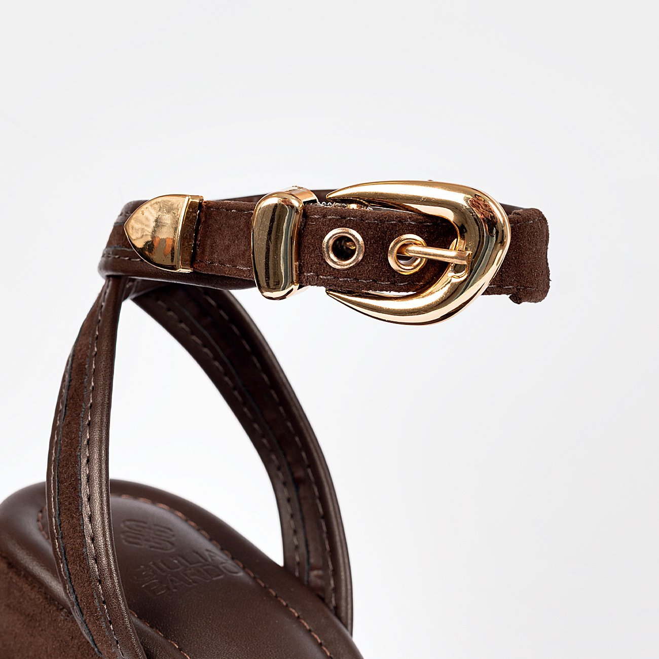 Sandália Plataforma Lua High Marrom 8