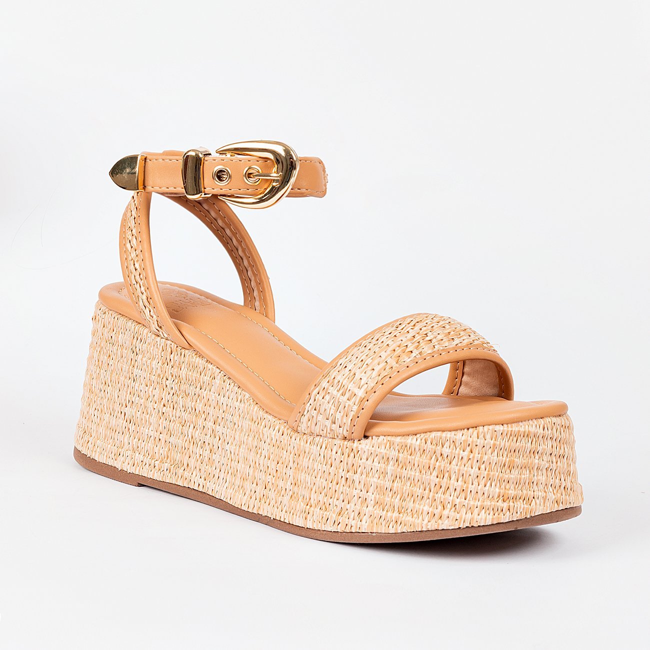 Sandália Plataforma Lua Mid Laranja 3