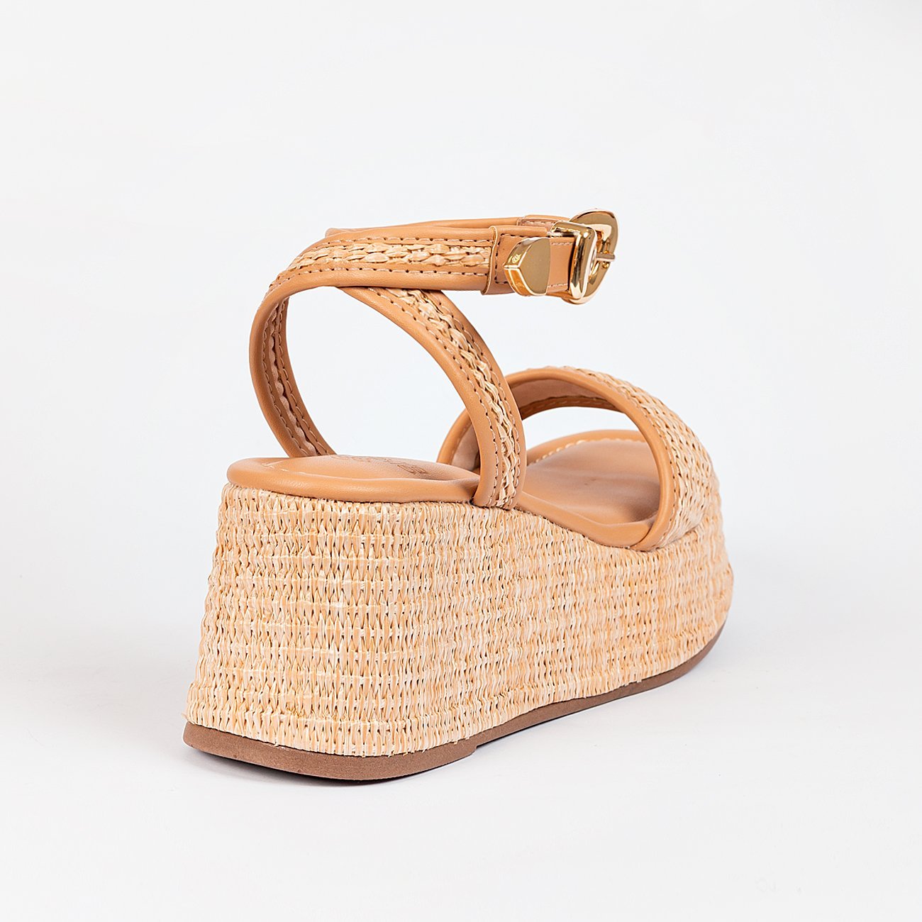 Sandália Plataforma Lua Mid Laranja 4