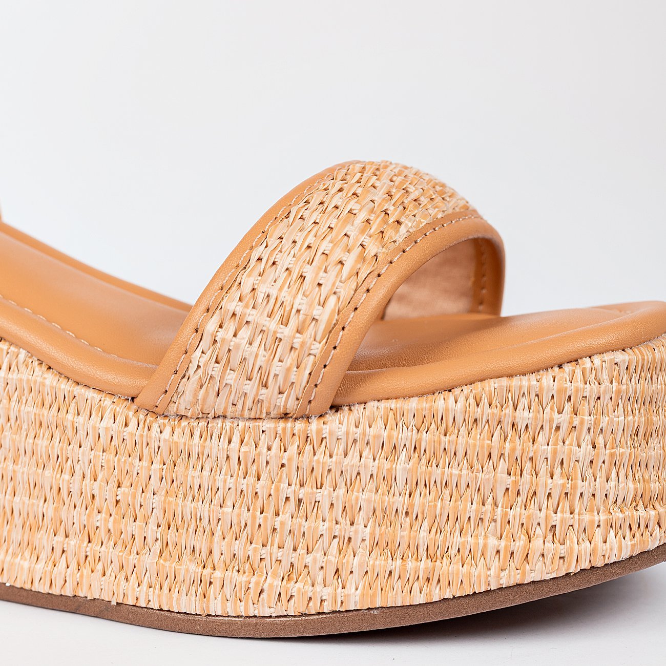 Sandália Plataforma Lua Mid Laranja 8