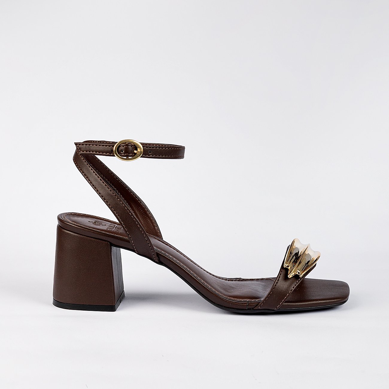 Sandália Salto Bloco Mavie