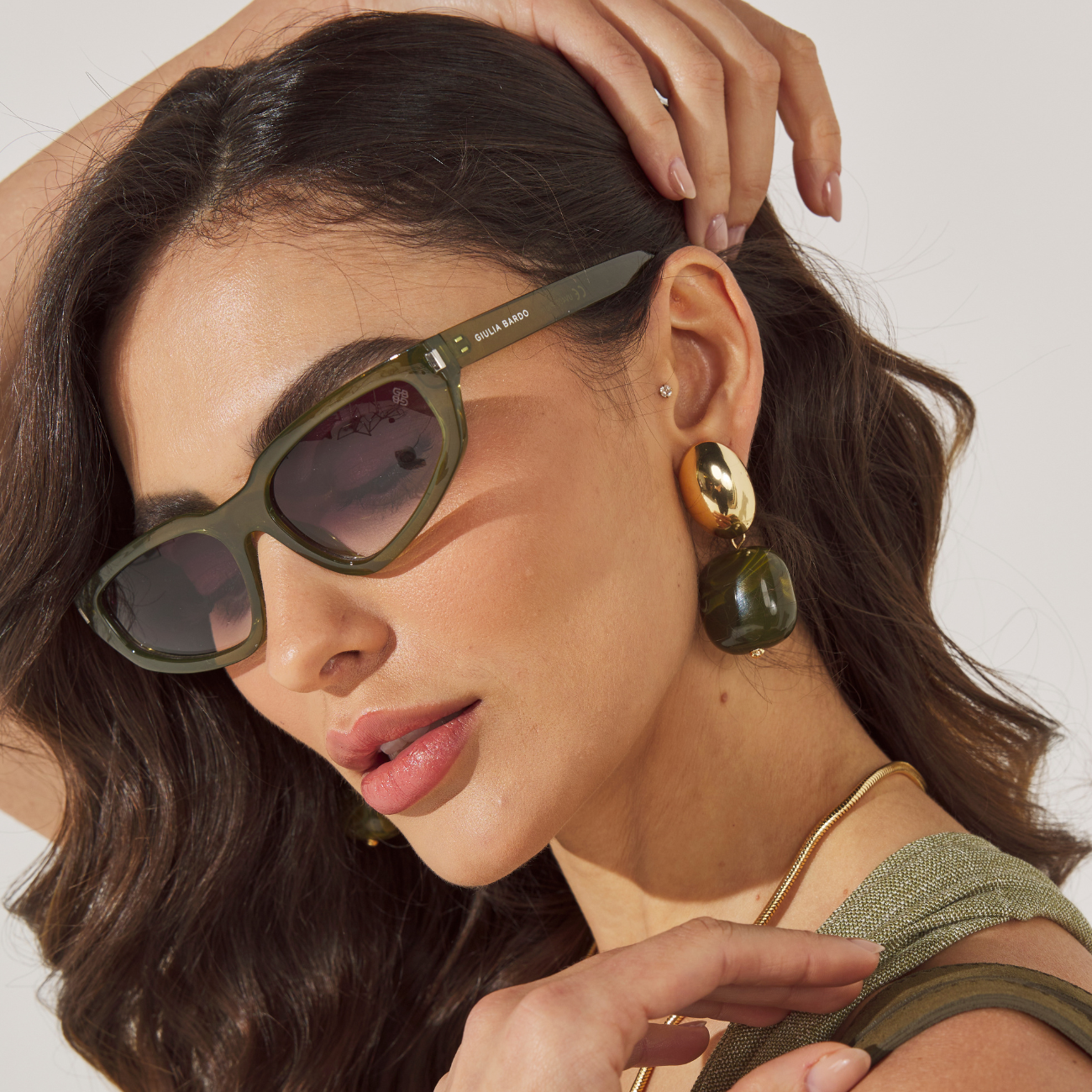 Óculos de sol Demi Verde 2