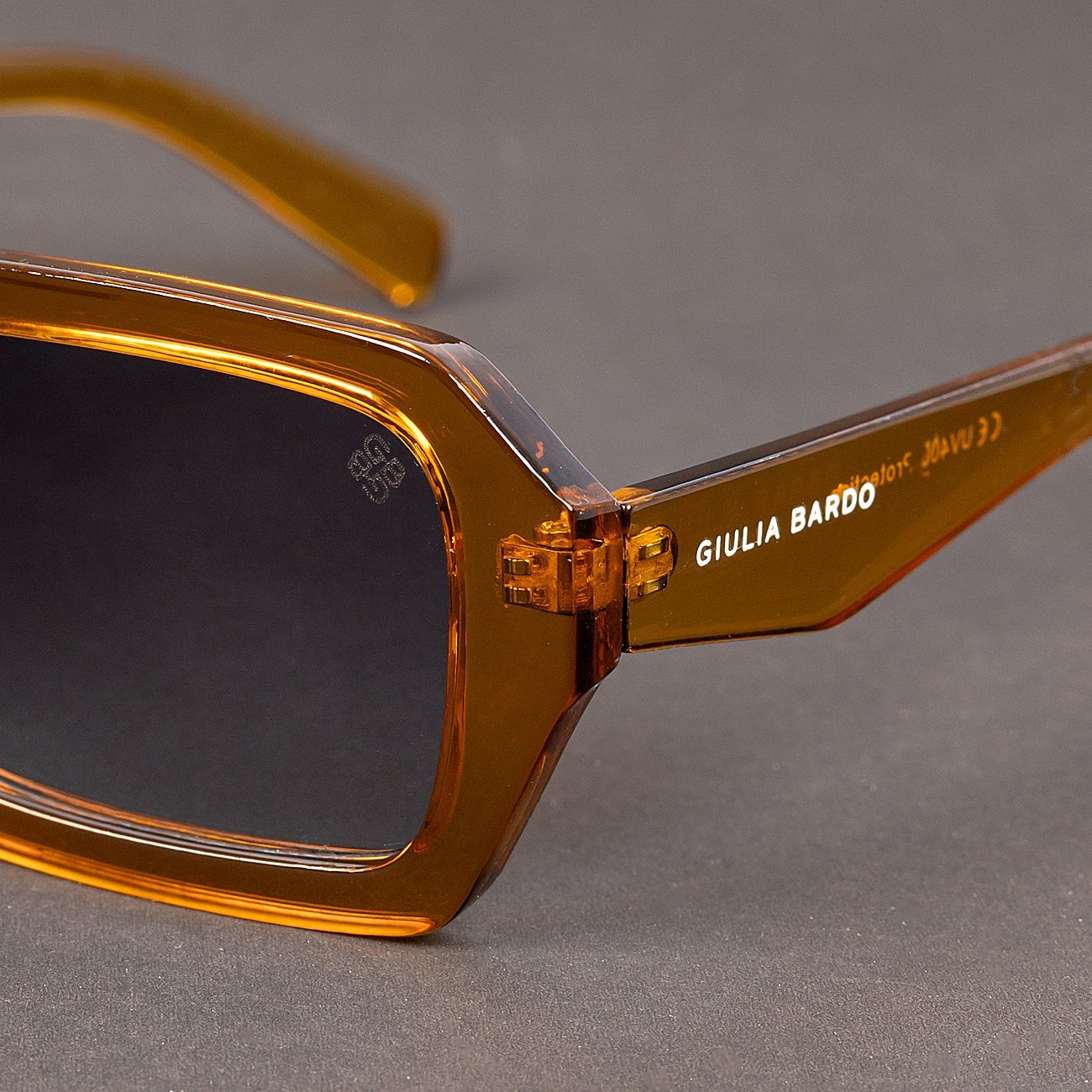 Óculos de sol Rita Quadrado Marrom 6