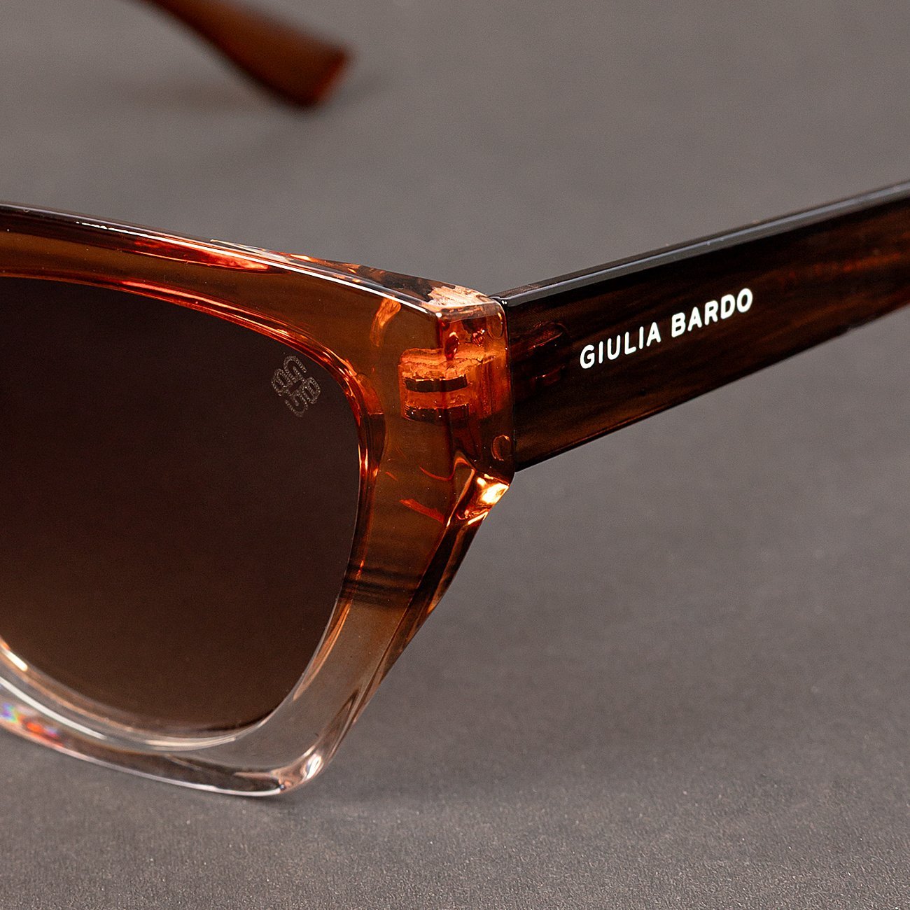 Óculos de sol Stacy Geométrico Marrom 6