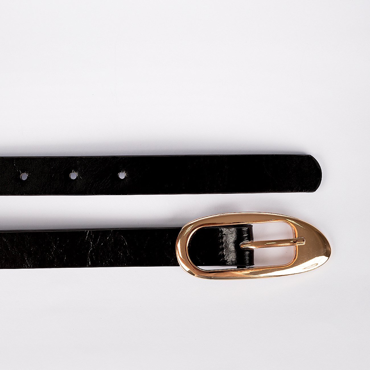 Cinto Callie Fivela Escultura Preto 2