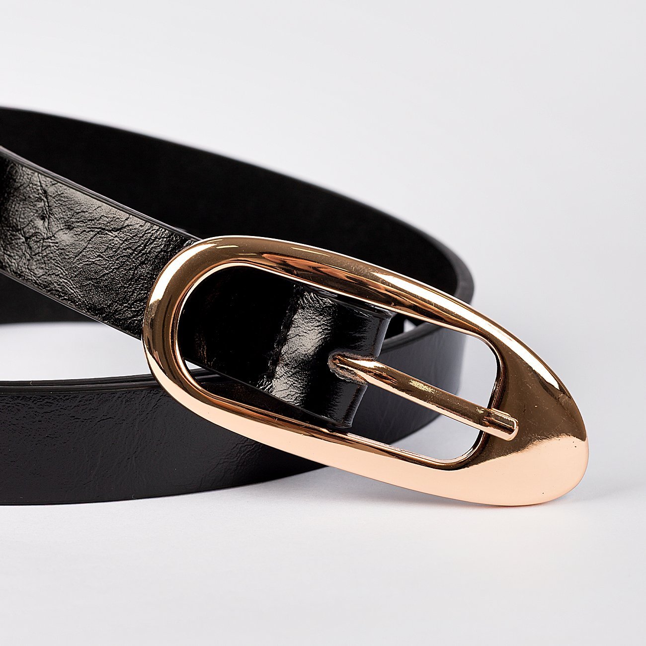 Cinto Callie Fivela Escultura Preto 3