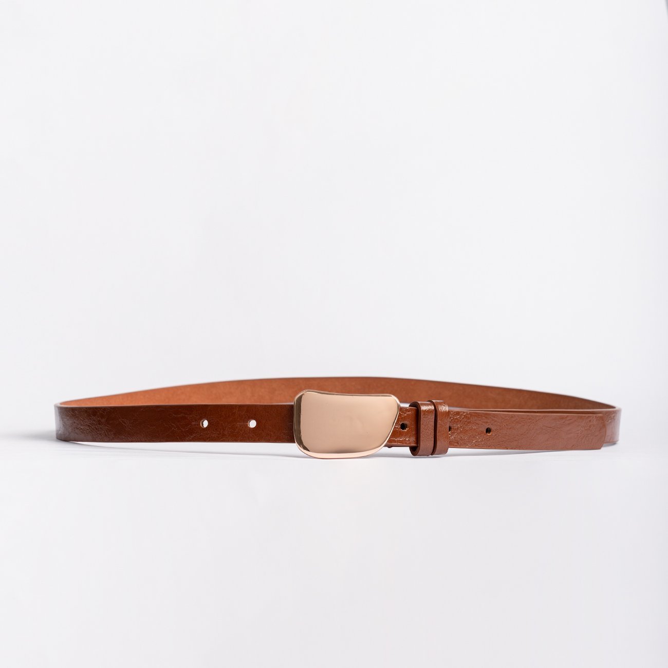 Cinto Lisa Fivela Organica Quadrada