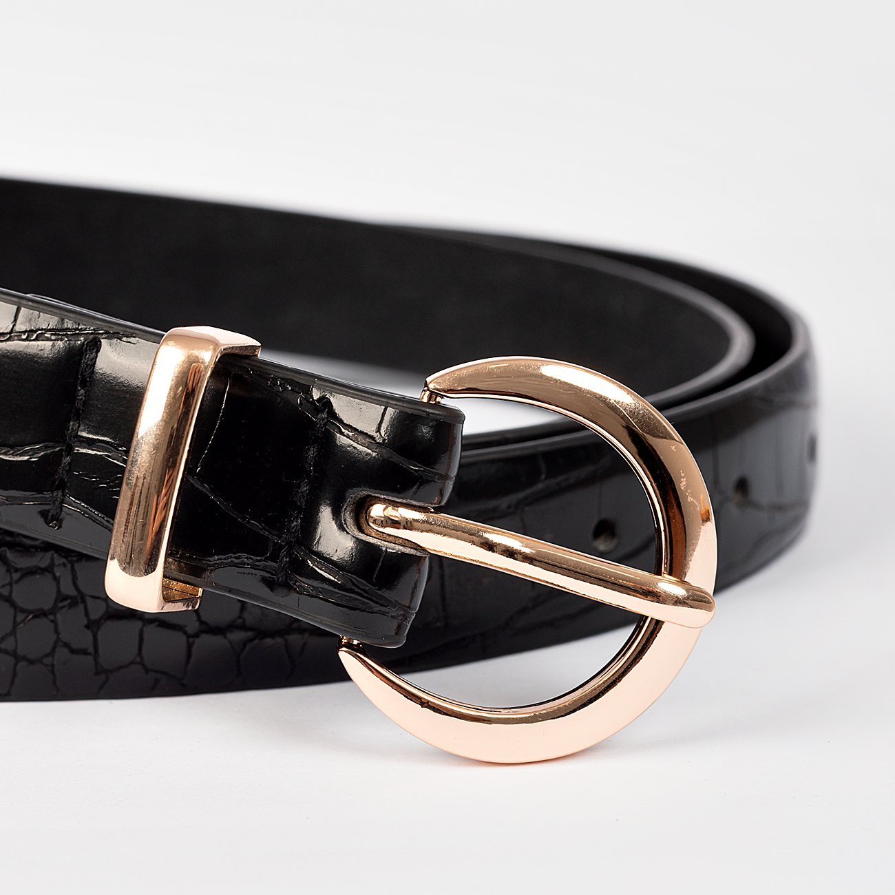 Cinto Croco Lia Preto 4