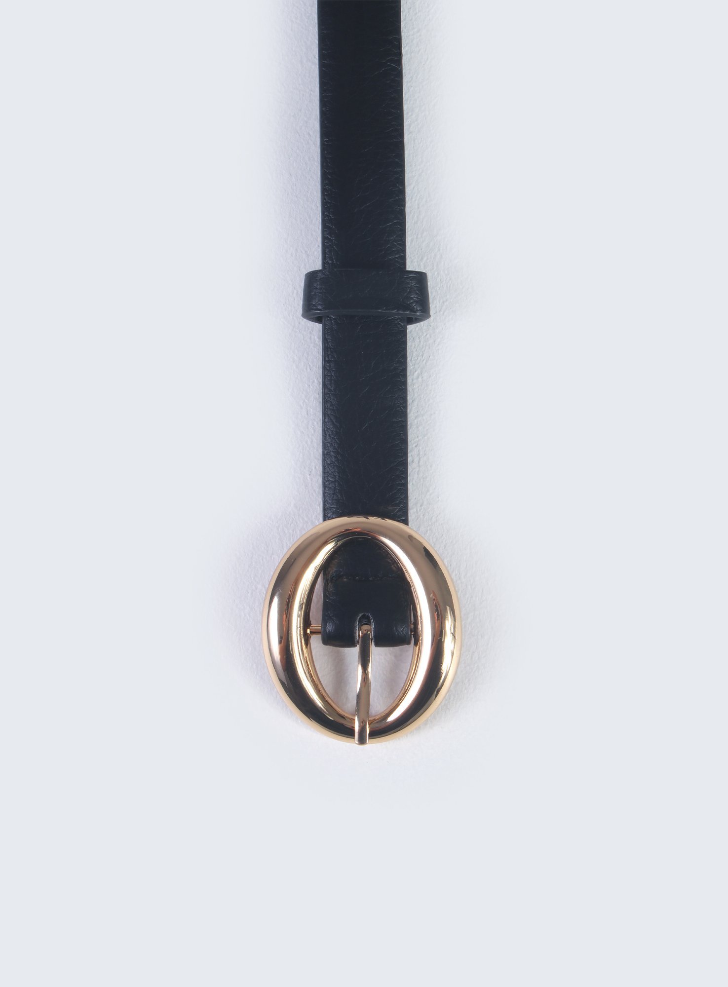 Cinto Carmen com fivela dourada Preto 3