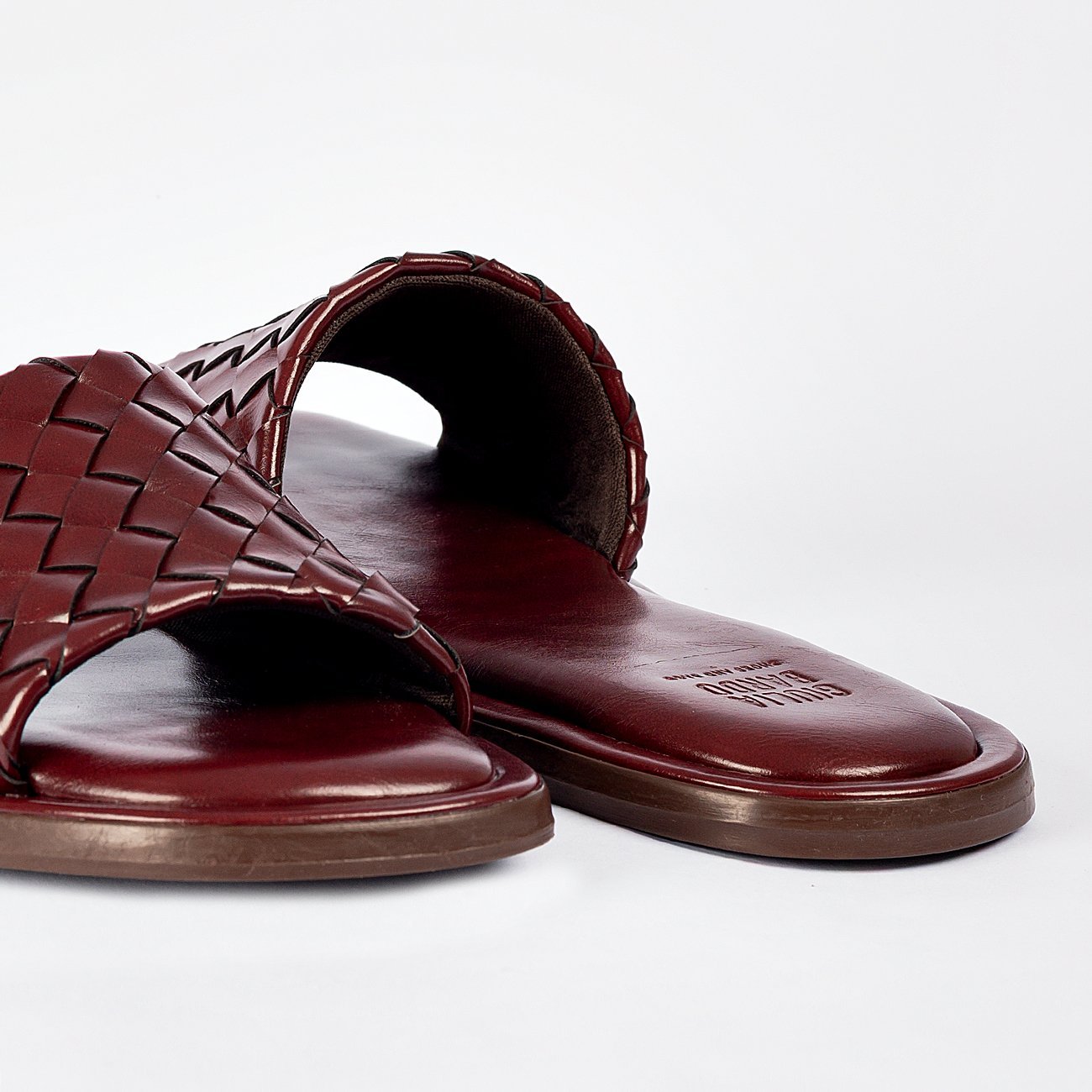 Rasteira Hyanca Trançada Marrom 4