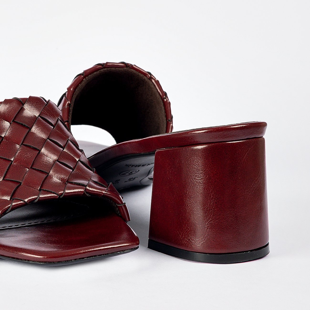 Tamanco Elle Trançado Marrom 4