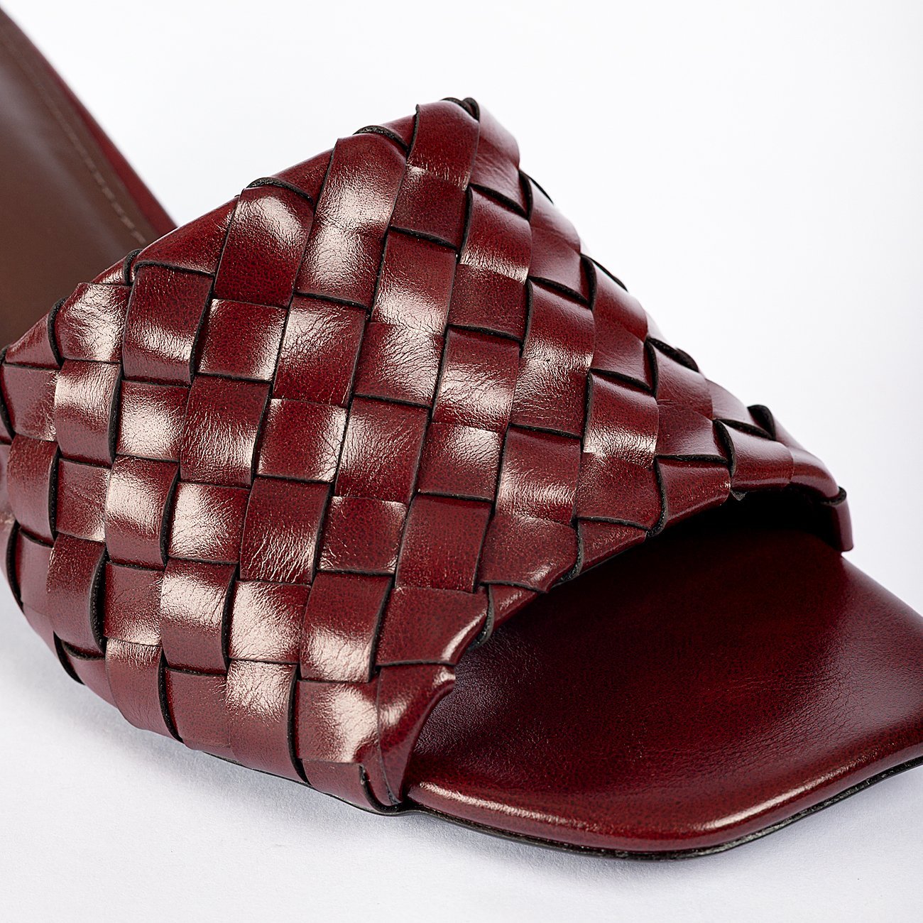 Tamanco Elle Trançado Marrom 6