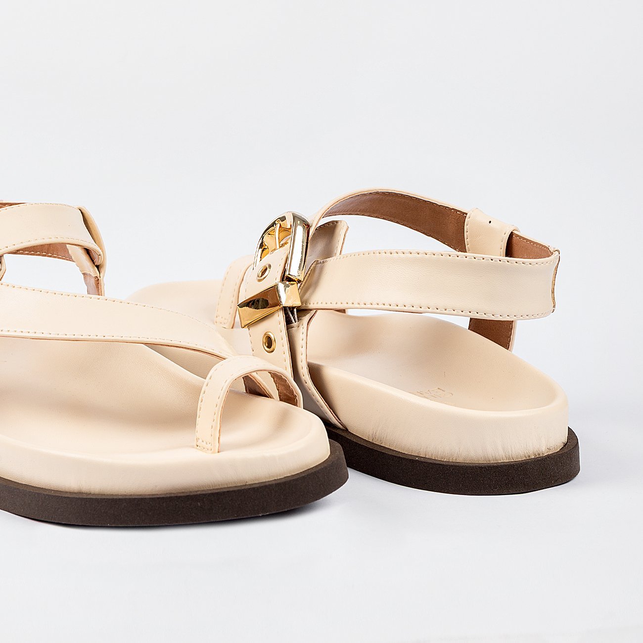 Sandália Papete Serena Branco 5