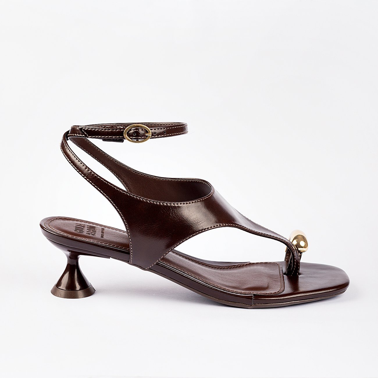 Sandália de Salto Baixo Vittoria