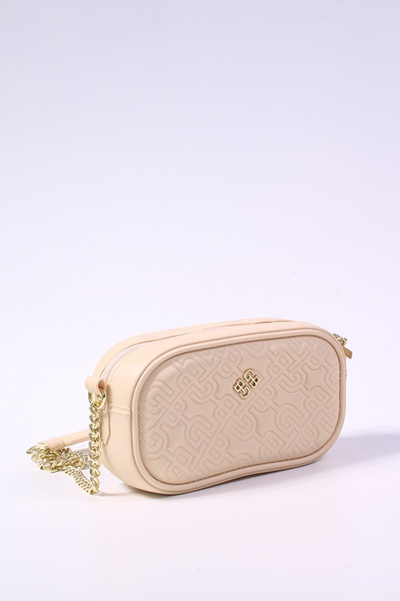 Bolsa Messenger Verônica Bege 2