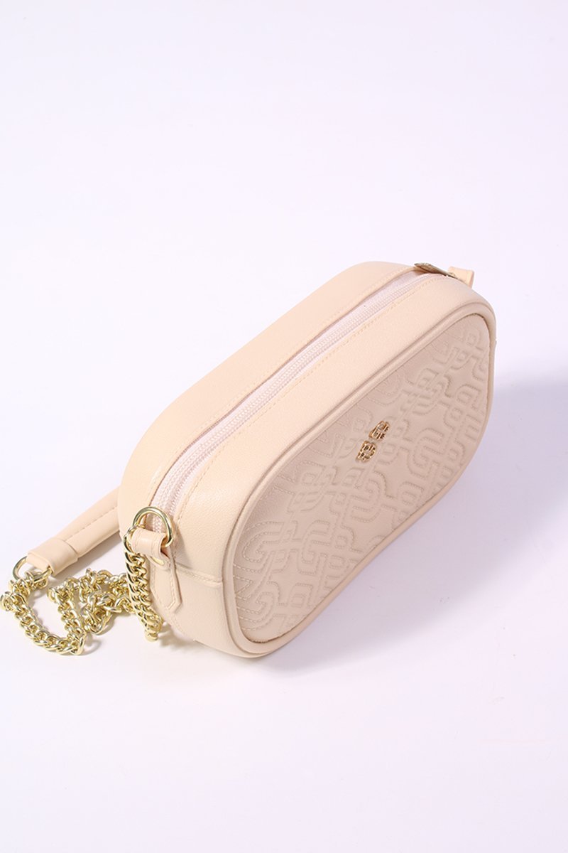 Bolsa Messenger Verônica Bege 3