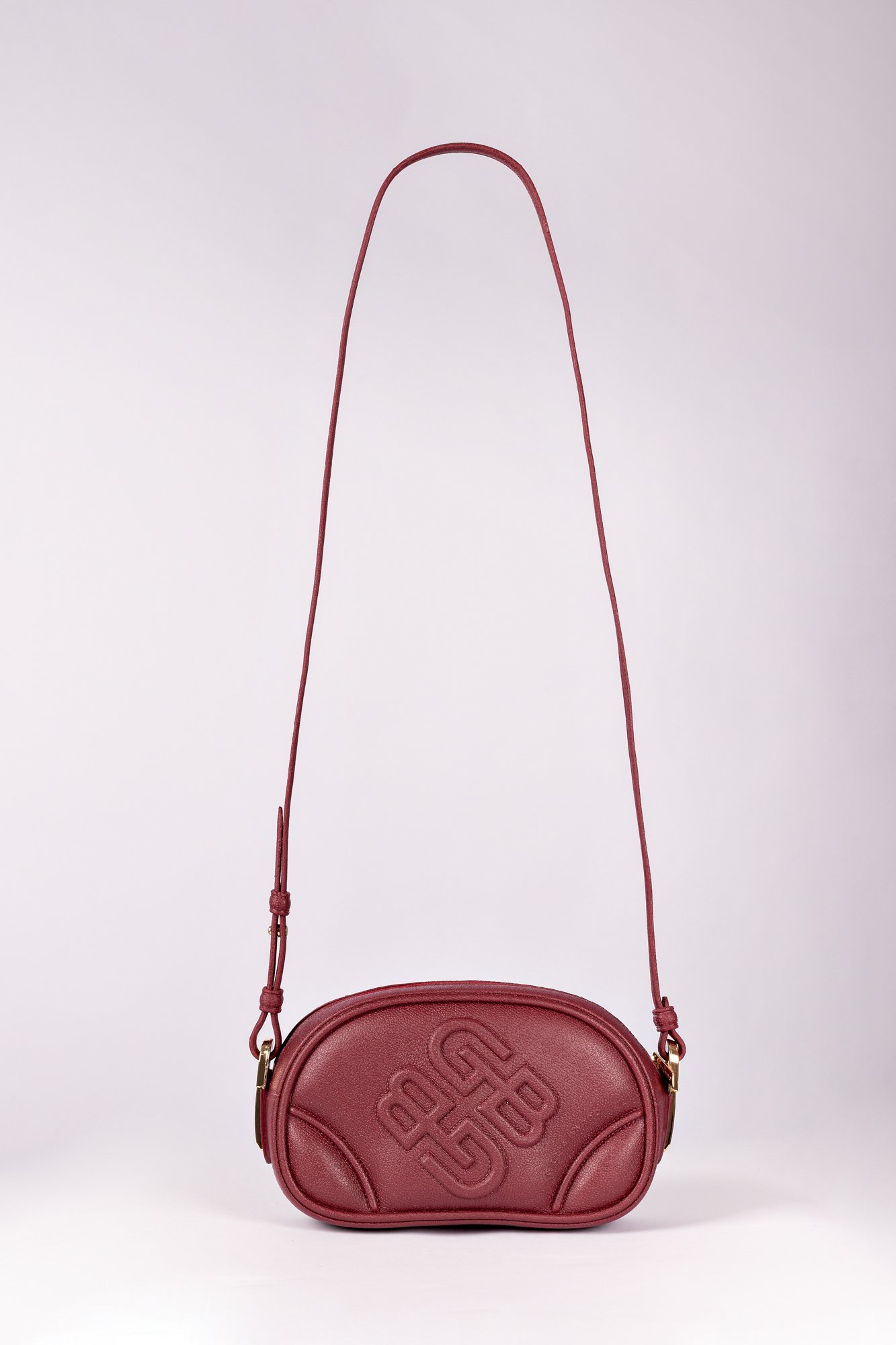 Bolsa Tiracolo Mafer em PVC Full Comfort Bordô 2