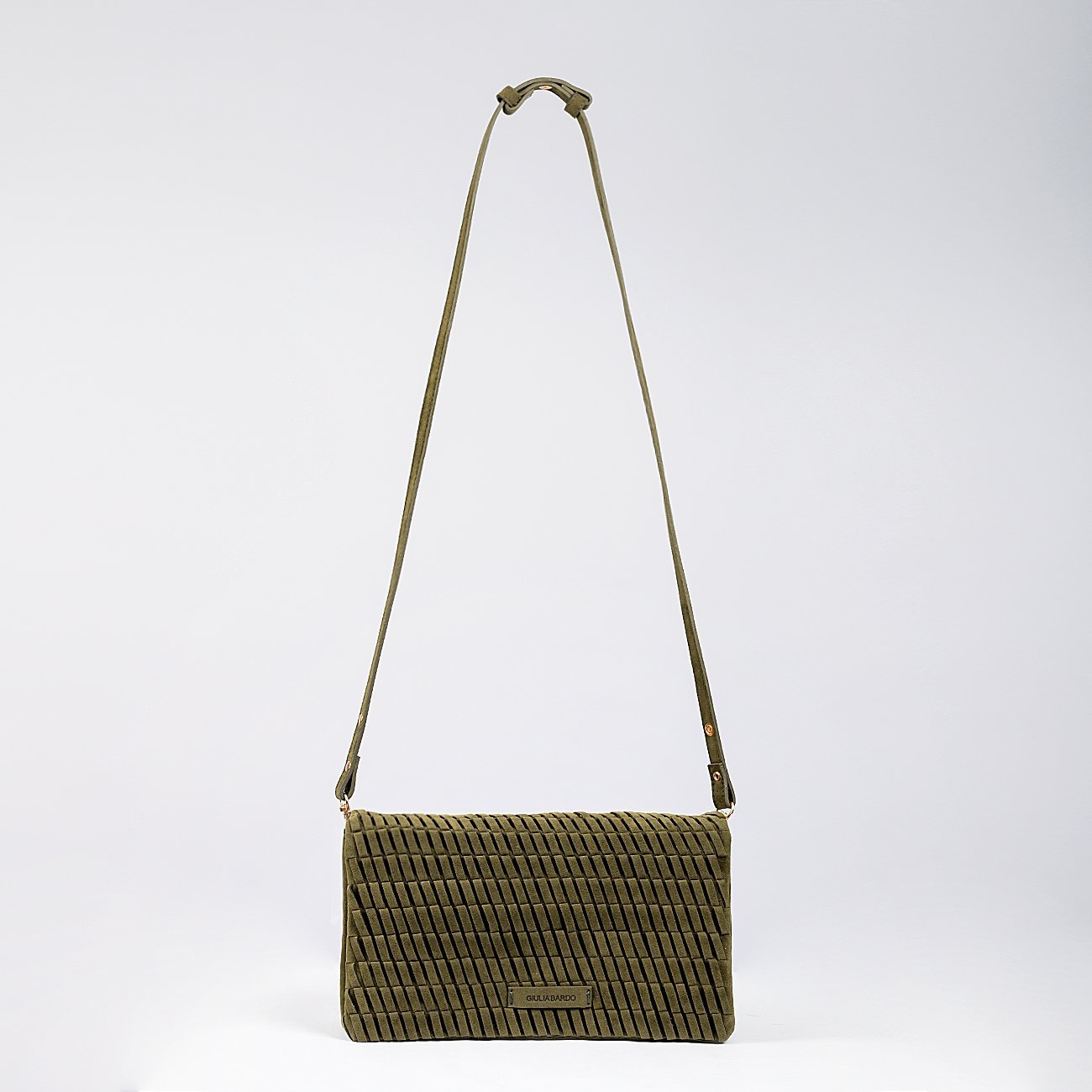 Bolsa Shoulder Bag Anne Trançada Verde 7