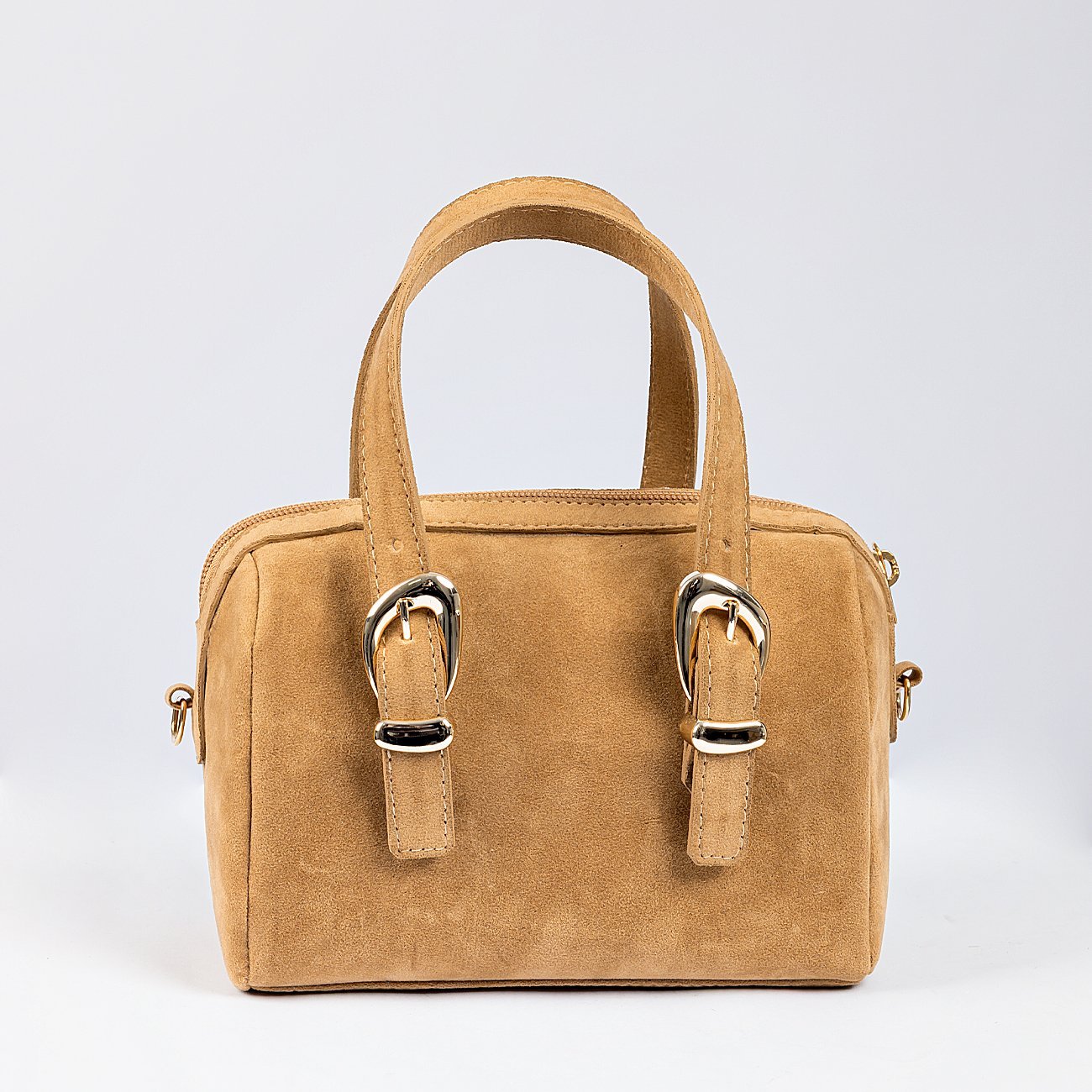 Bolsa Satchel Mia Trançada Bege 5