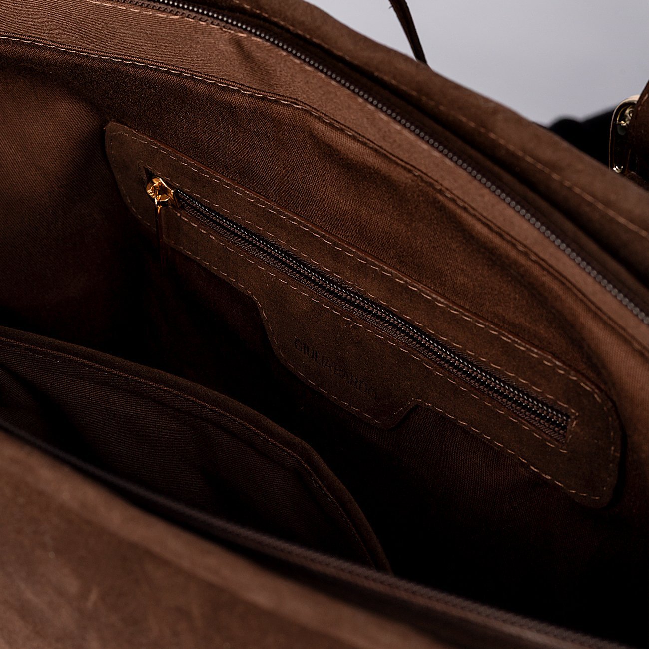 Bolsa Shopping Bia Trançada Grande Marrom 3