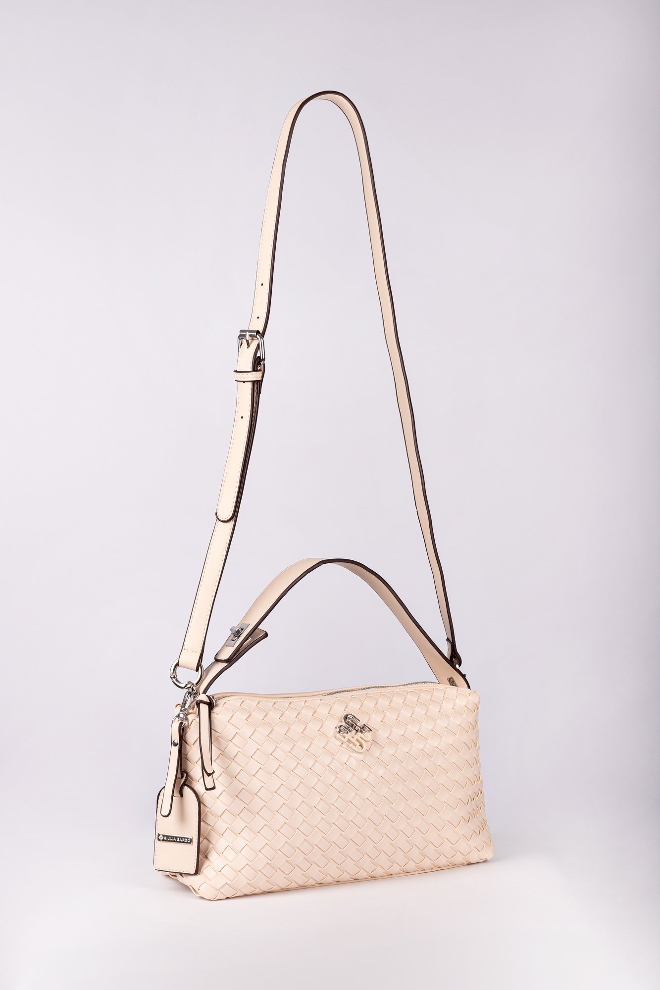 Bolsa Tiracolo Virginia Trisse em PU Branco 5