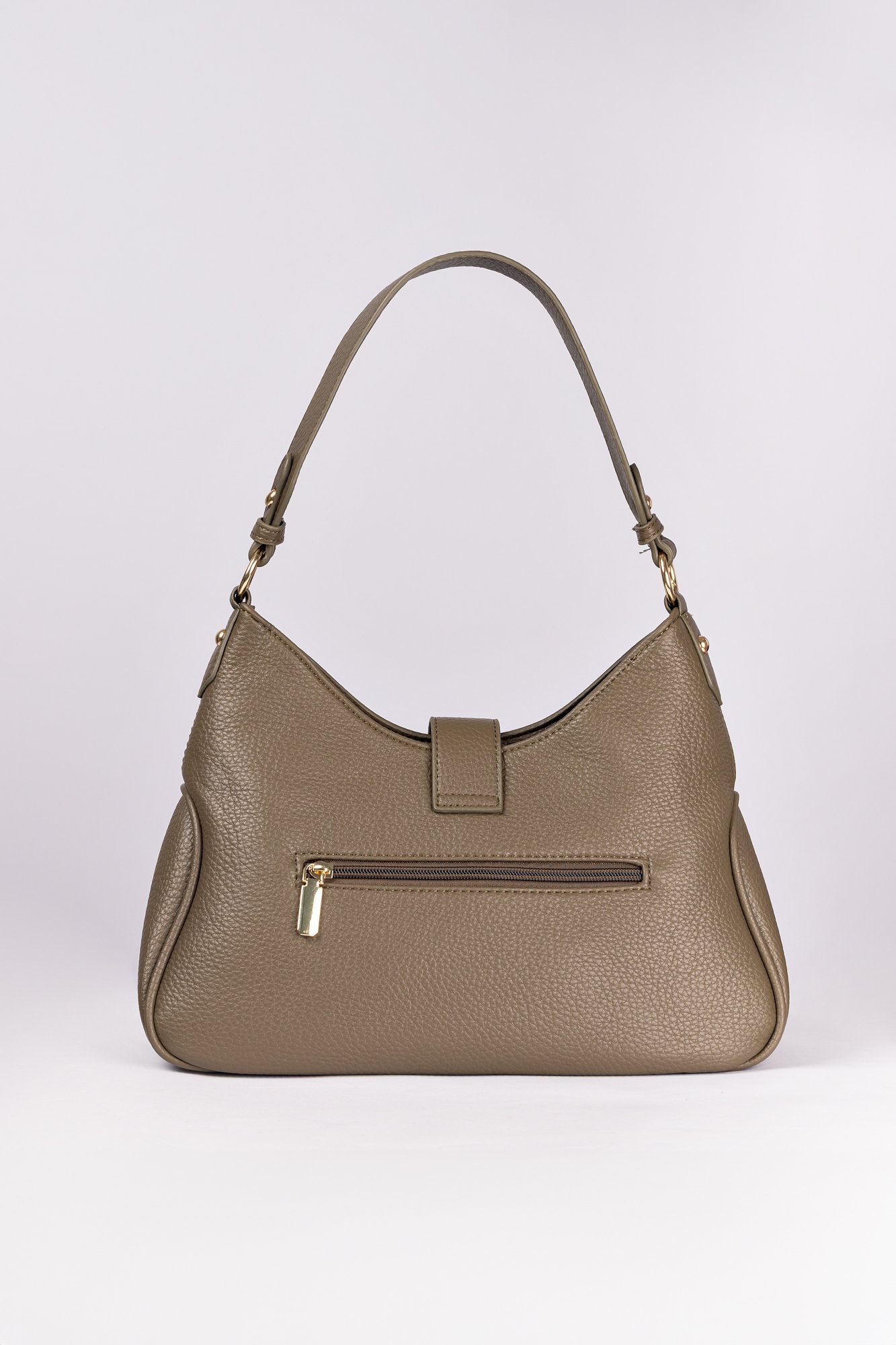 Bolsa Tiracolo Alana em PU Cinza 5