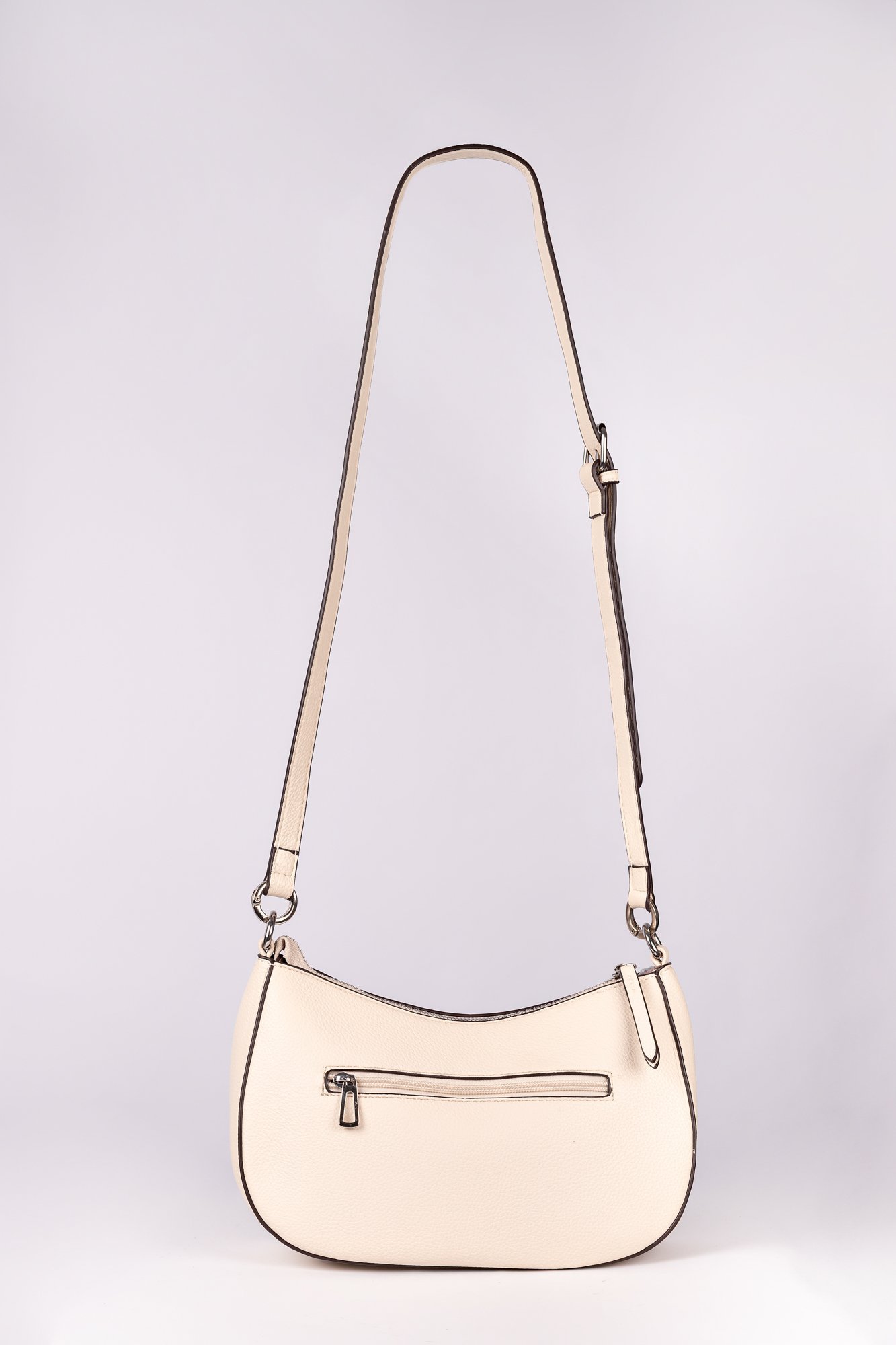 Bolsa Tiracolo Antonella em PU Branco 6