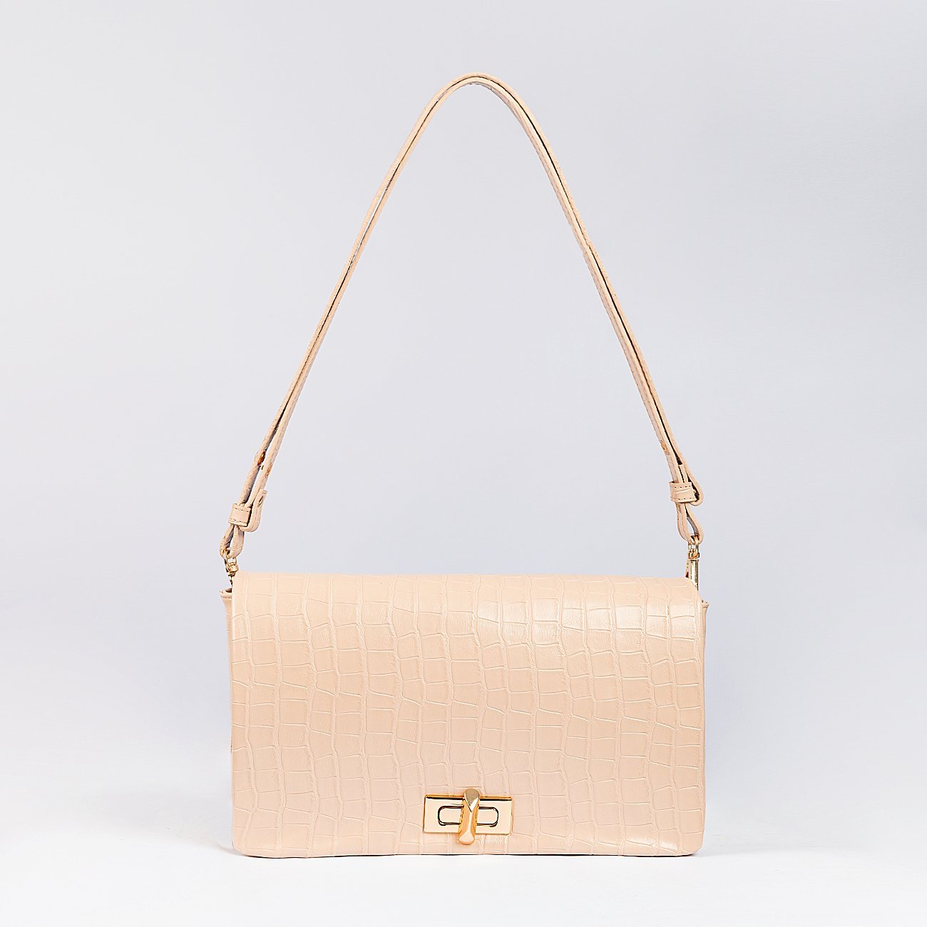 Bolsa Shoulder Bag Mavie Croco