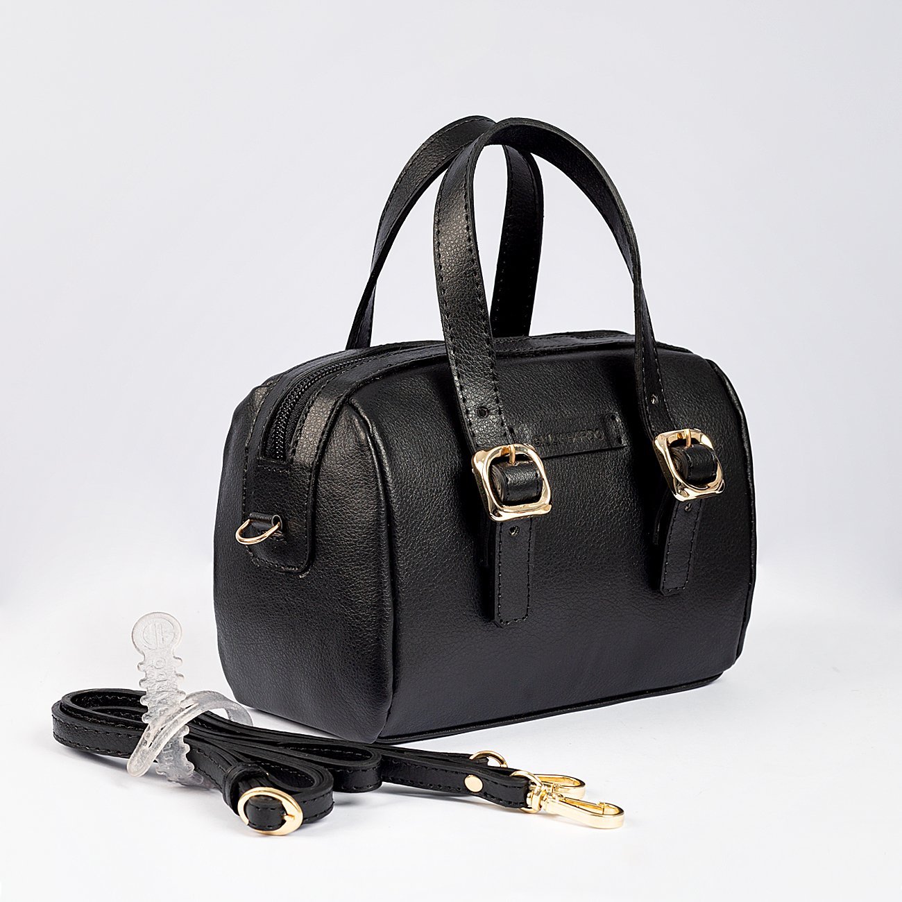 Bolsa Satchel Jade Preto 4