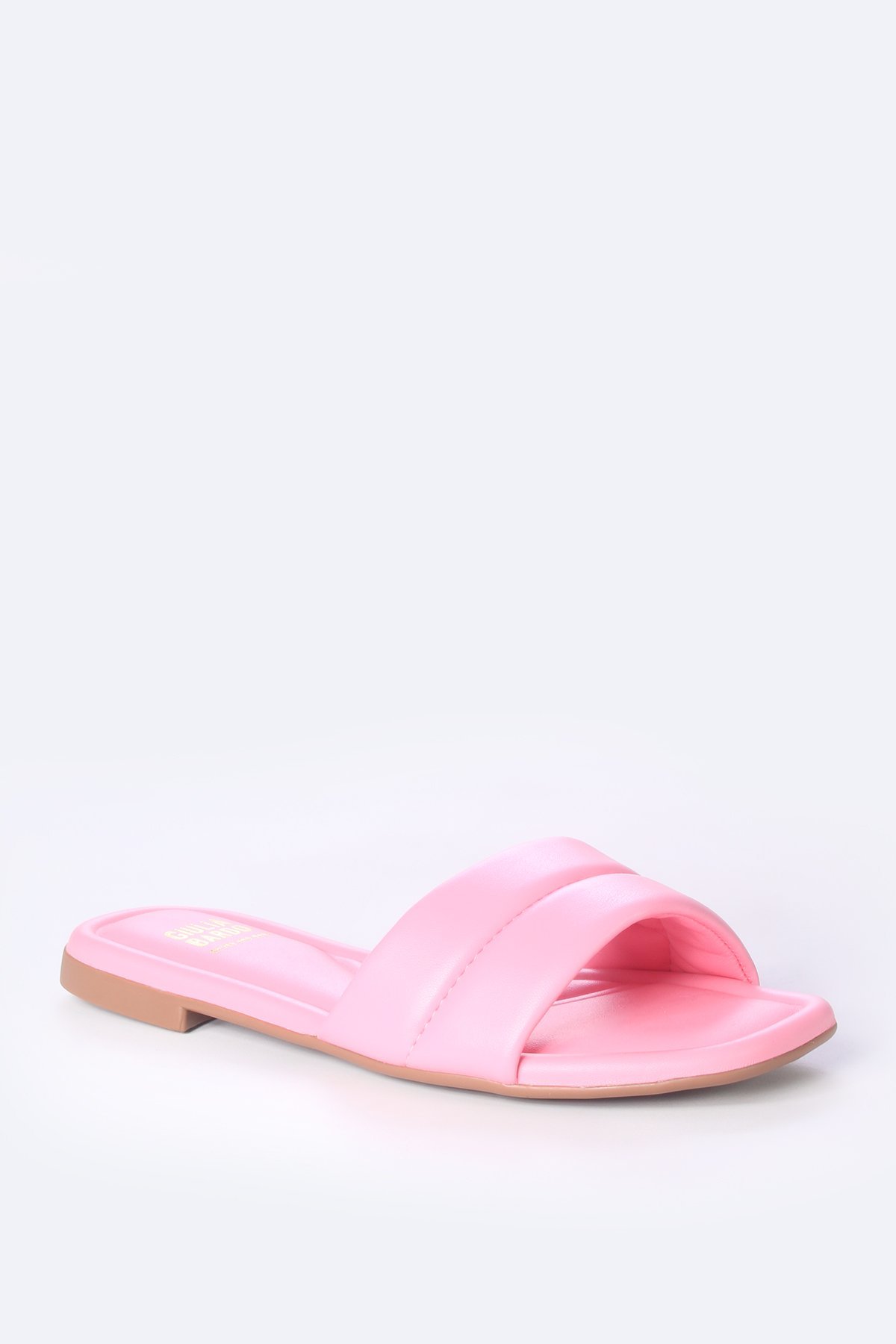 Sandália Rasteira Comfort Rosa 2