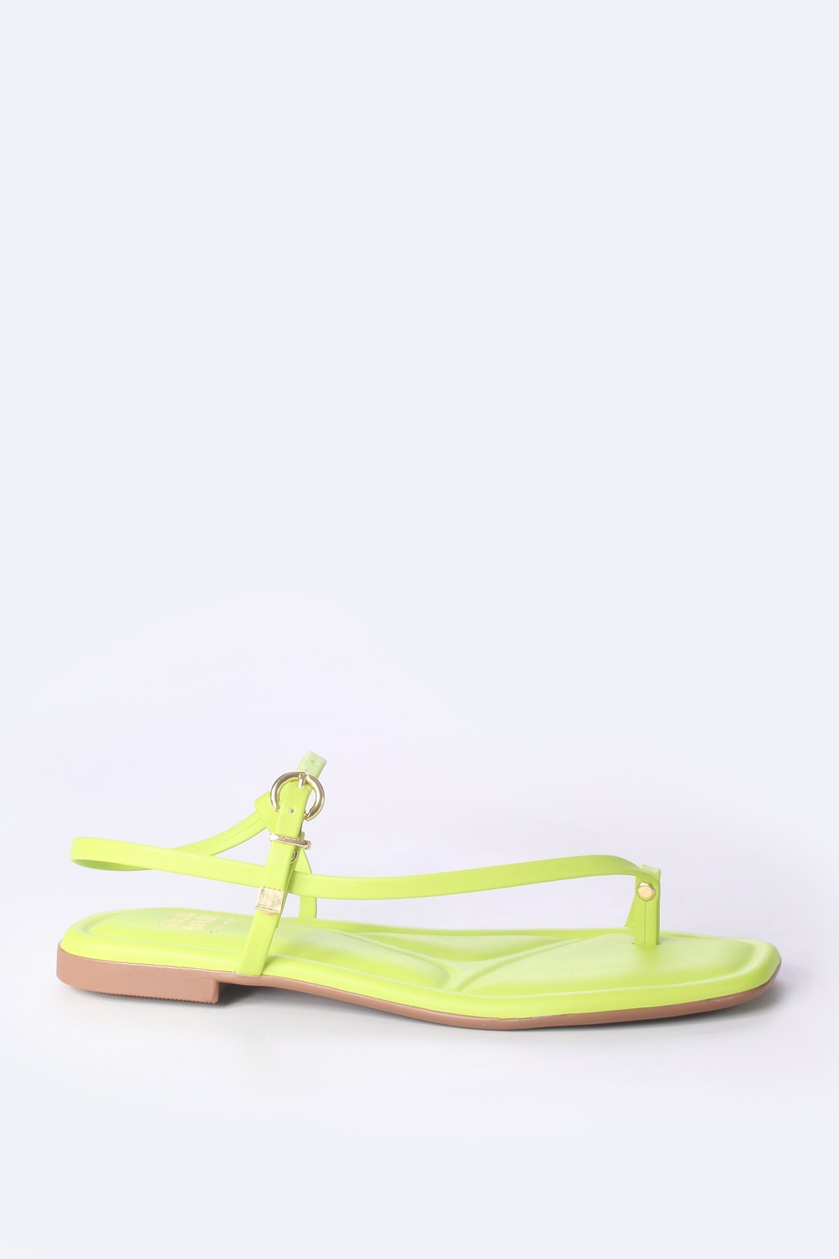 Sandália Rasteira com Tira lateral