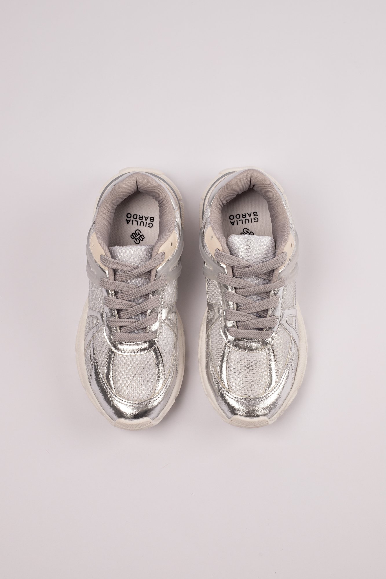 Tênis Fashion Trip Scarlett Branco/Prata 4