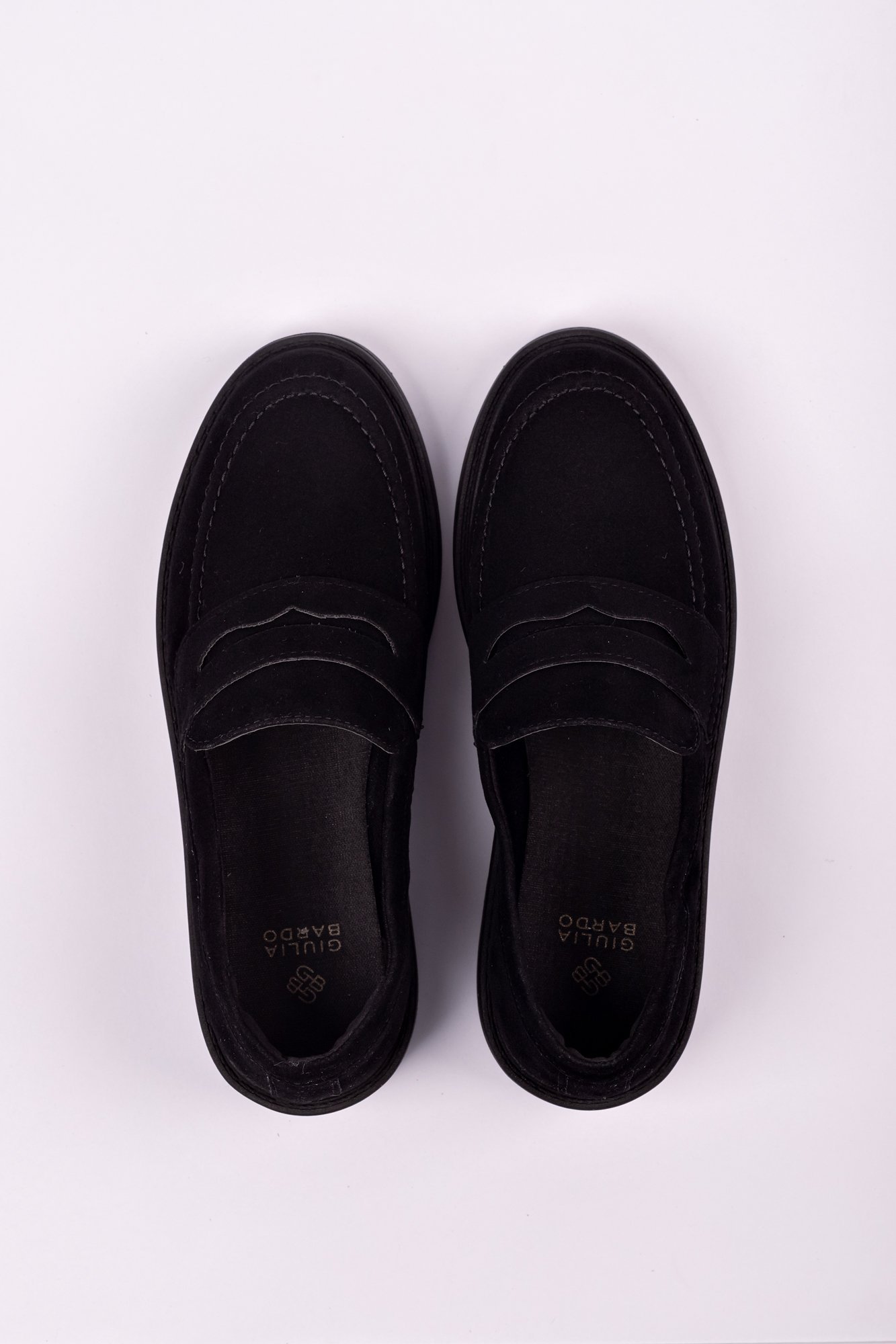 Loafer Bela em camurça Preto 5