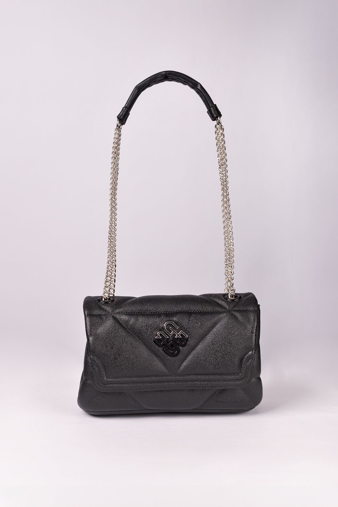 Bolsa New Suzaninha Corrente Níquel em PVC