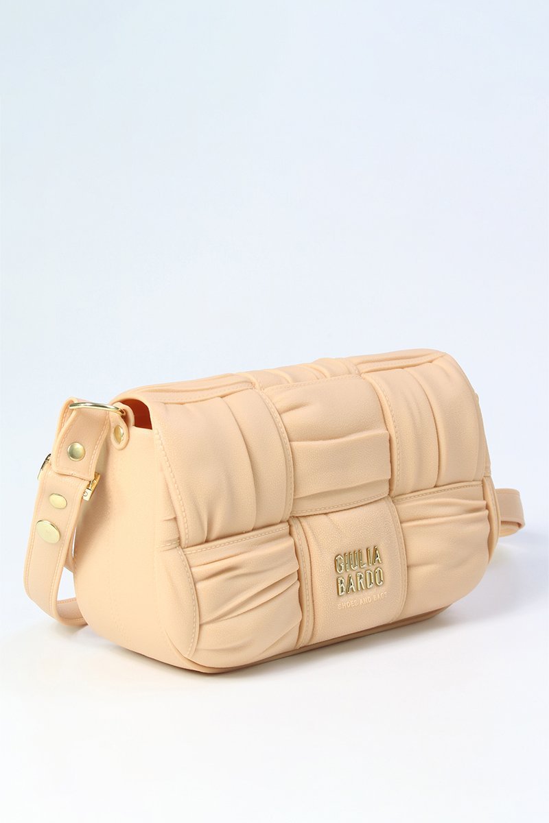 Bolsa Tiracolo Alice Matelassê Bege 2