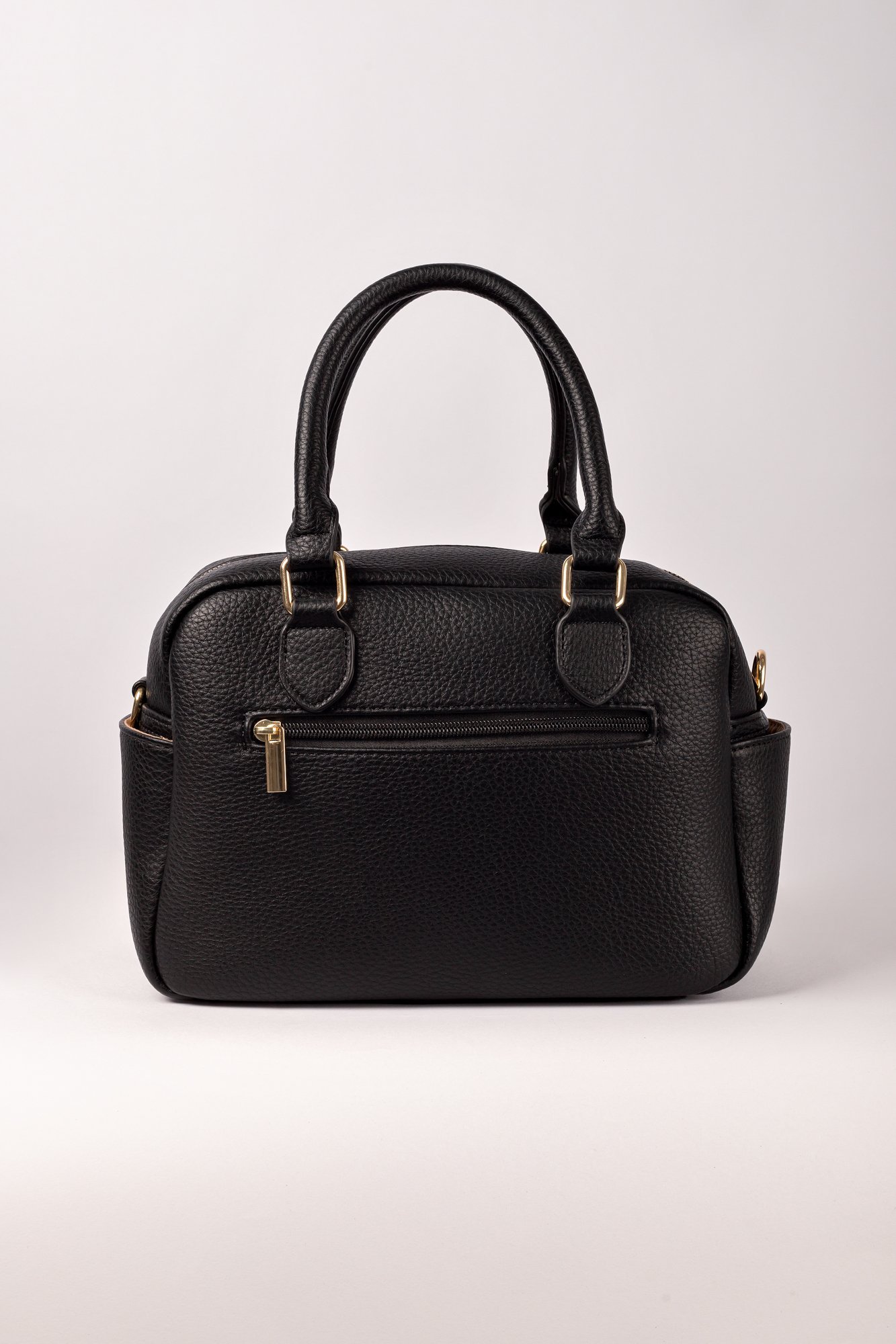Bolsa Tote Joli em PU Preto 5