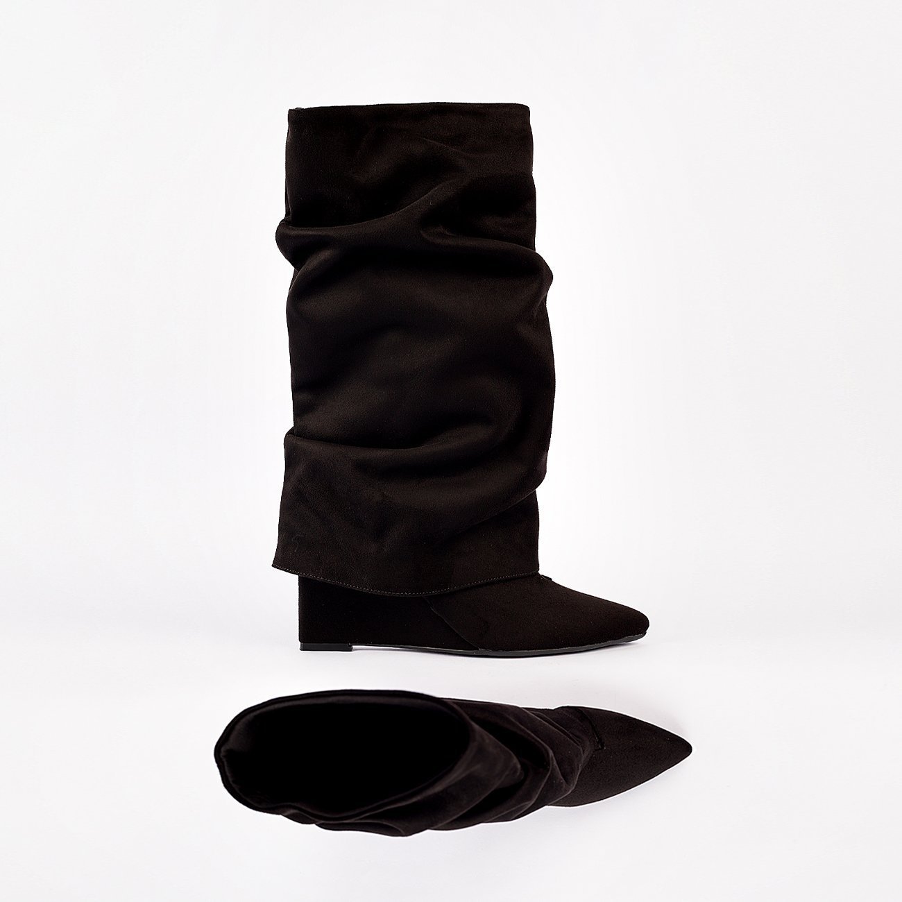 Bota Slouchy Veri Preto 7