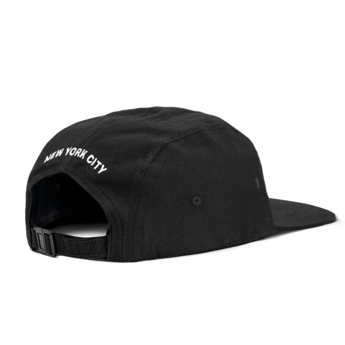 Boné Alive Five Panel Strapback Preto Preto 2