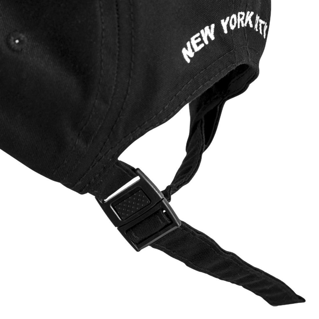 Boné Alive Five Panel Strapback Preto Preto 4