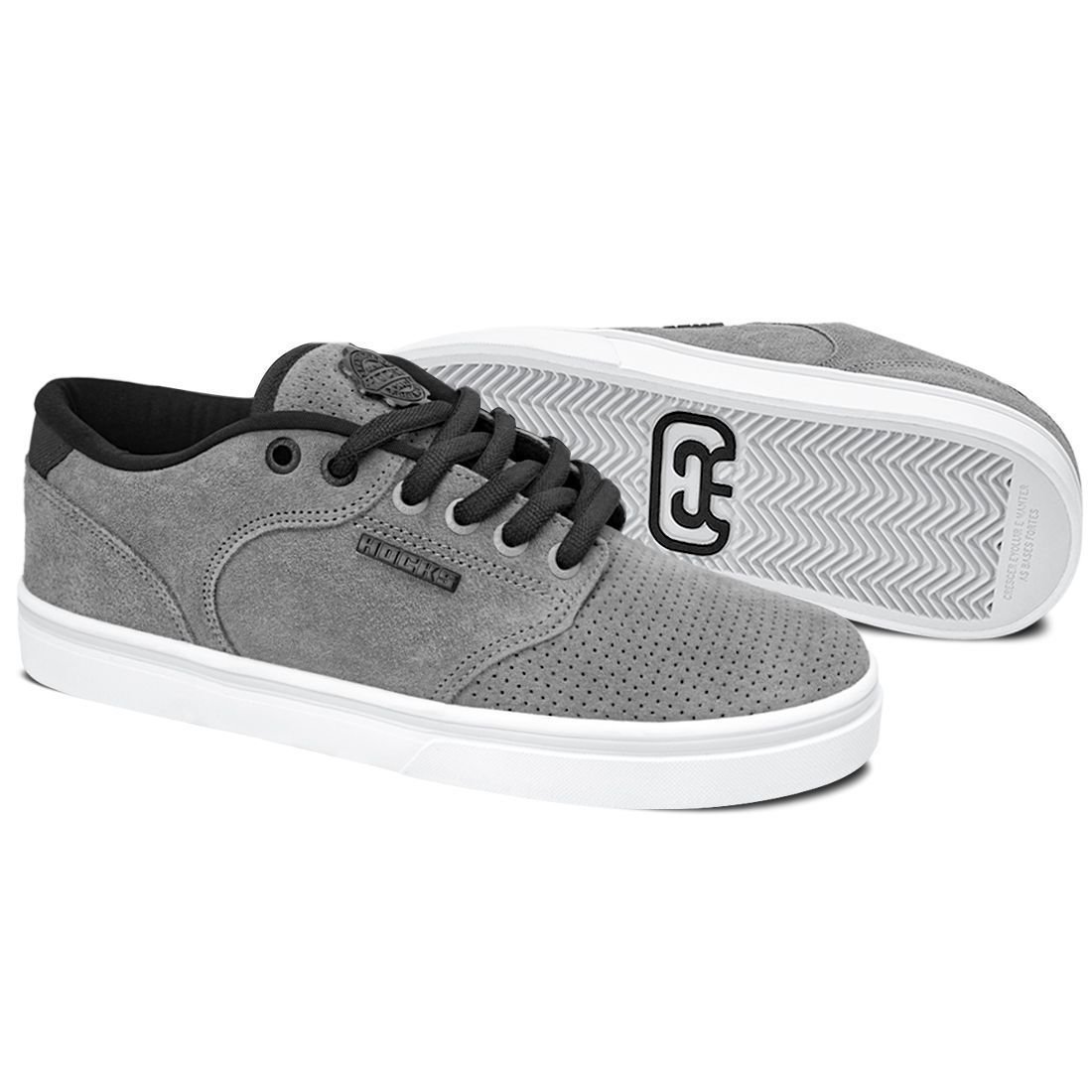 Tênis Hocks Montreal Asfalto Preto 2