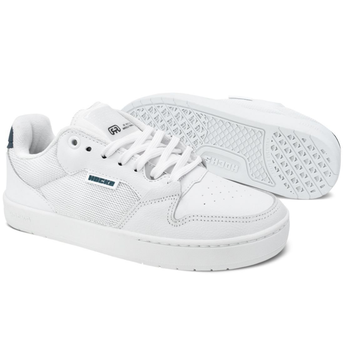 Tênis Hocks Unissex Sintético Do Vale SS Acqua | Branco Branco 2