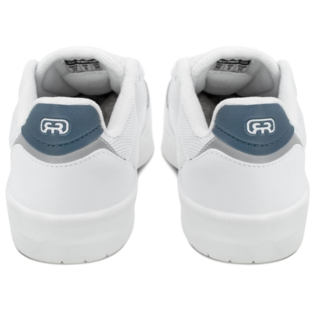 Tênis Hocks Unissex Sintético Do Vale SS Acqua | Branco Branco 5