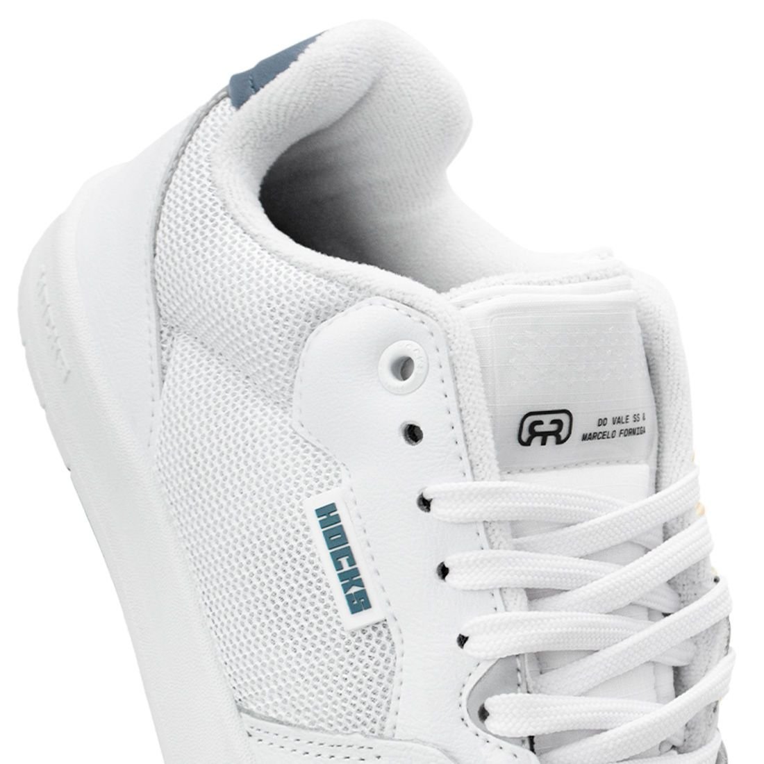 Tênis Hocks Unissex Sintético Do Vale SS Acqua | Branco Branco 6